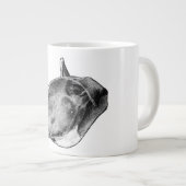 dotsterkte pitbull grote koffiekop (Voorkant rechts)