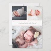 Dotted Blush | Aankondiging van een tweeledige geb (Achterkant)