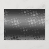 Dotted Bursts Pattern - Black, Grey, White Briefkaart (Voorkant)