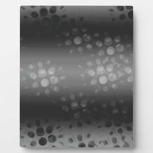 Dotted Bursts Pattern - Black, Grey, White Fotoplaat (Voorkant)