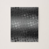Dotted Bursts Pattern - Black, Grey, White Legpuzzel (Verticaal)