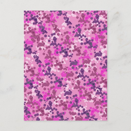 Dotted Camo Briefkaart (Voorkant)