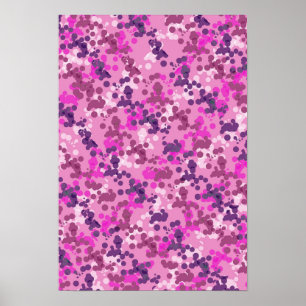 Dotted Camo Poster
