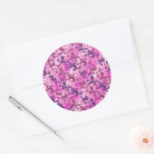 Dotted Camo Ronde Sticker (Envelop)