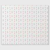 Dotted Chili Pepper Pattern Cadeaupapier (Vlak)