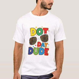 "Dotted Dude Glasses" Dot Day Kinder T-shirt