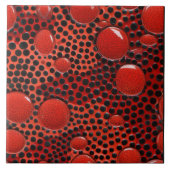 Dotted Faux Relief Glazed eigedele Decor Home Tegeltje (Voorkant)