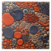 Dotted Faux Relief Glazed eigedele Decor Home Tegeltje (Voorkant)