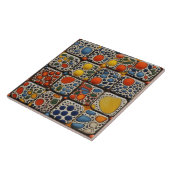 Dotted Faux Relief Glazed eigedele Decor Home Tegeltje (Zijkant)