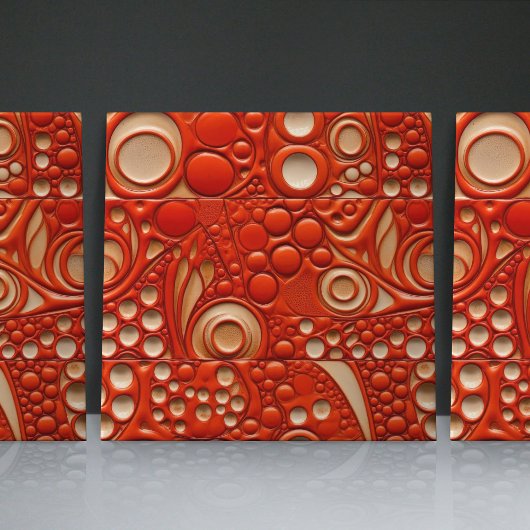 Dotted Faux Relief Glazed eigedele Decor Home Tegeltje