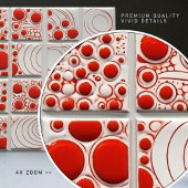 Dotted Faux Relief Glazed eigedele Decor Home Tegeltje