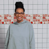 Dotted Faux Relief Glazed eigedele Decor Home Tegeltje