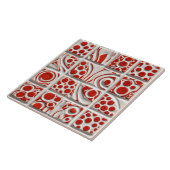 Dotted Faux Relief Glazed eigedele Decor Home Tegeltje (Zijkant)