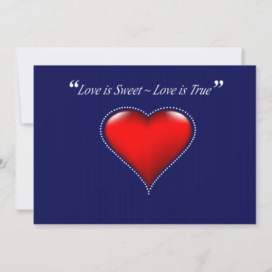 Dotted Heart Photo Sla de datum op gele marine Save The Date (Achterkant)