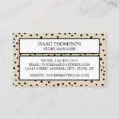Dotted Jeweler Visitekaartje (Achterkant)
