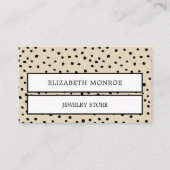 Dotted Jeweler Visitekaartje (Voorkant)