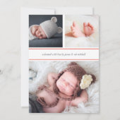 Dotted Navy | Aankondiging van een tweeledige gebo (Achterkant)