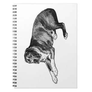 Dotted Reflections – Halftone Dog Notitieboek