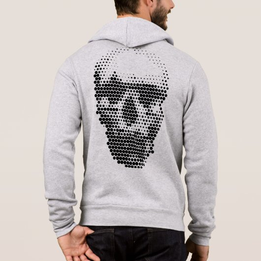 Dotted Skull Hoodie (Achterkant)