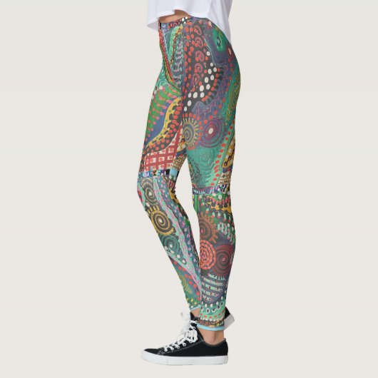 Dotted Tile design Leggings (Links)