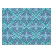 Dotted Turquoise X Pattern Tafelkleed (Voorkant (Horizontaal))