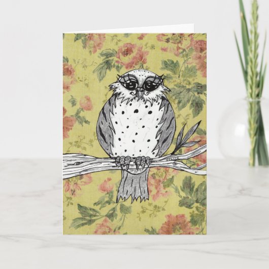 Dotti de uil 27 Wenskaart Kaart (Voorkant)