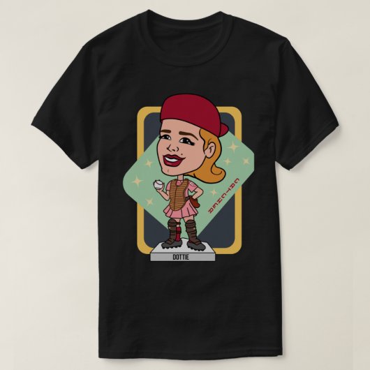 Dottie bobble head V3 T-shirt (Design voorkant)