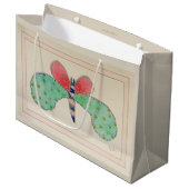 Dottie Butterfly Gift Bag Groot Cadeauzakje (Voorkant Gekanteld)