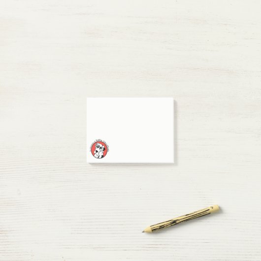 Dottie CrazyPants post-its Post-it® Notes (Op bureau)
