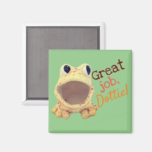 Dottie Frog Magneet (Voorkant / Achterkant)
