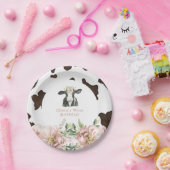 DOTTIE Heilige Koe Ventig Boerderij Papieren Bordje (Feest)