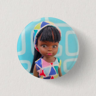Dottie Kleurrijke Geometrie Ronde Button 3,2 Cm
