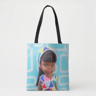 Dottie Kleurrijke Geometrie Tote Bag