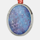 Dottie Scottie Abstract Metalen Ornament (Links)