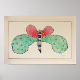 Dotto Butterfly met Franse Mat Print