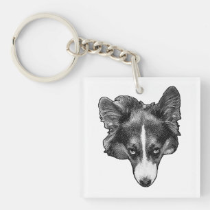 dottrace trouwe charme sleutelhanger