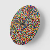 Dotty art wandklok (Hoek)