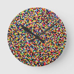 Dotty art wandklok