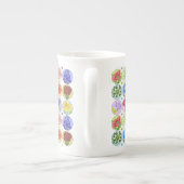 Dotty Birth Flower and Gem Bone China Mok (Achterkant)