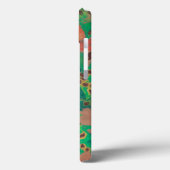 Dotty-bladeren, herfstfloraal, groen, geel en brui Case-Mate iPhone case (Achterkant / Links)