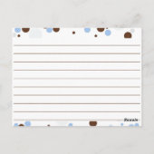 Dotty Blank Recipe Kaarten (Achterkant)