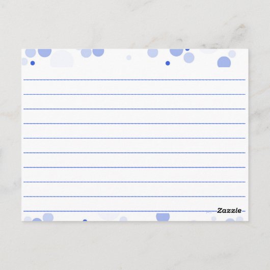Dotty Blank Recipe Kaarten (Achterkant)