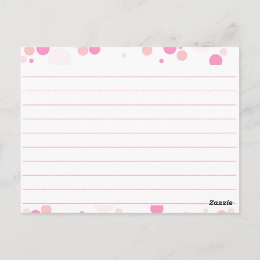 Dotty Blank Recipe Kaarten (Achterkant)