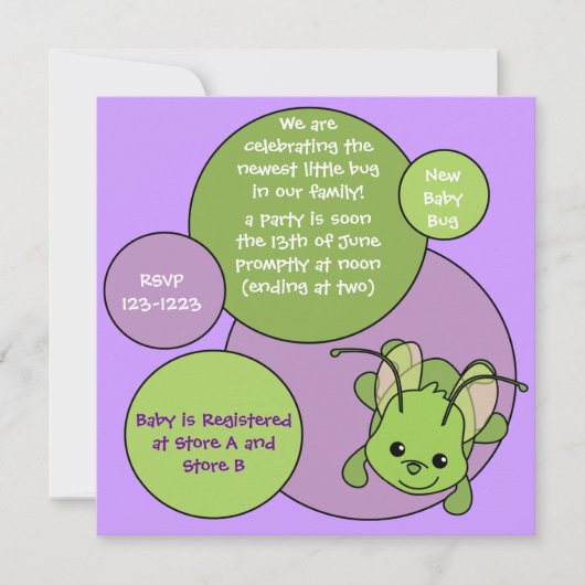 dotty bug kaart (Voorkant)