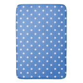 Dotty Delight Blue Badmat (Voorkant Verticaal)