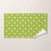 Dotty Delight Green Bad Handdoek (Handdoek)