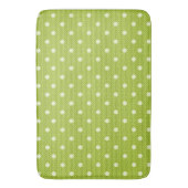 Dotty Delight Green Badmat (Voorkant Verticaal)