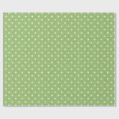 Dotty Delight Green Cadeaupapier (Vlak)