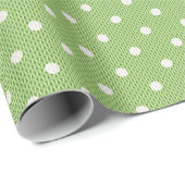 Dotty Delight Green Cadeaupapier (Rol Hoek)