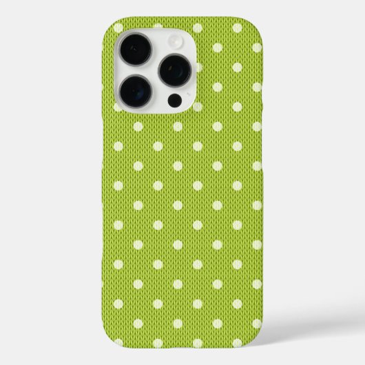 Dotty Delight Green Case-Mate iPhone Case (Achterkant)